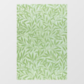 Autocollant Pour Fenêtre William Morris Willow Flower Classic Green (Feuille)