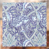 Autocollant Pour Fenêtre William Morris Windrush fleurs bleues (Feuille 2)