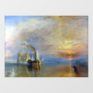 Autocollant Pour Fenêtre William Turner - Le Fighting Temeraire