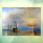 Autocollant Pour Fenêtre William Turner - Le Temeraire de combat (Feuille 3)
