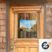Autocollant Pour Fenêtre William Turner - Venise, le Dogana et San Giorgio (Porte d'accueil)