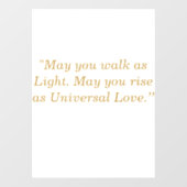 Autocollant Pour Fenêtre Window and MIrror Clings (Feuille)