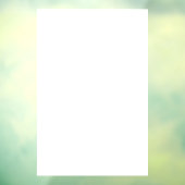 Autocollant Pour Fenêtre Window Cling (Feuille 3)