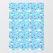 Autocollant Pour Fenêtre Winter Sports Skating Skiing Pattern Ski Shop Larg (Feuille)