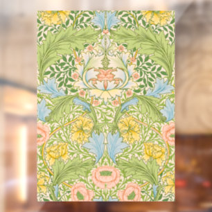 Autocollant Pour Fenêtre Wm Morris Myrtle Floral Art Nouveau Pastel