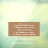 Autocollant Pour Fenêtre Woman Man Sculpting Massage Body Contouring (Feuille 3)