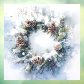 Autocollant Pour Fenêtre Wreath (Feuille 3)