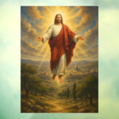 Autocollant Pour Fenêtre Zechariah 14:4 cling - Jesus returns (Feuille 3)