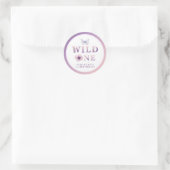 Autocollant pour fête d'anniversaire des 1 an Wild (Sac)