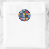 Autocollant pour fête d'enfants (Sac)