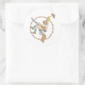 Autocollant pour fille (Sac)