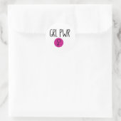 Autocollant pour fille (GRL PWR) (Sac)