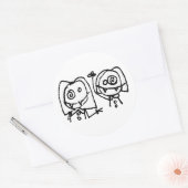 Autocollant pour filles Twitarded (Enveloppe)