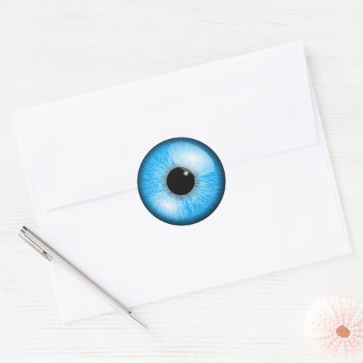 Autocollant pour globe oculaire (Enveloppe)