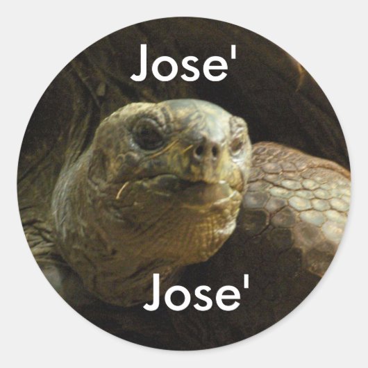 autocollant pour le nom :, Jose' (Devant)