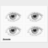 Autocollant pour les yeux (Feuille)