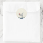 Autocollant pour oiseaux et baleines (Sac)
