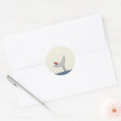 Autocollant pour oiseaux et baleines (Enveloppe)