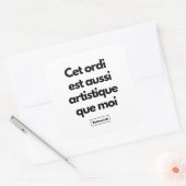 autocollant pour ordi personnalisé (Enveloppe)