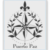 Autocollant pour portable Puerto Paz (Devant)