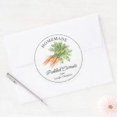 Autocollant pour pot de carottes marinées maison (Enveloppe)