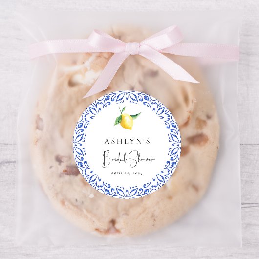 Autocollant pour une fête de mariage sur le thème 