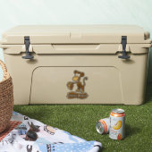 Autocollant pour valise Conception Singe Cheeky (Glacière)