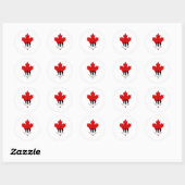 Autocollant pour vétérans canadiens (Feuille)