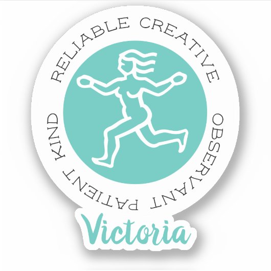 Autocollant pour virus (Devant)