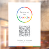Autocollant pour vitres Google Reviews | Autocolla (Feuille 2)