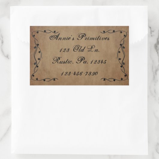 Autocollant primitif (Sac)