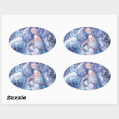 Autocollant princess blue (Feuille)