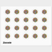 Autocollant Prismatic Dawn Eye (Feuille)