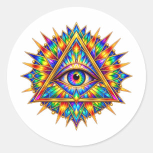 Autocollant Prismatic Dawn Eye