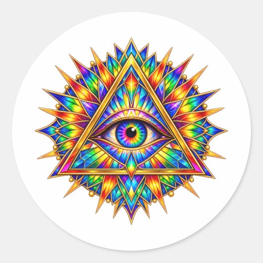 Autocollant Prismatic Dawn Eye (Devant)