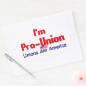 Autocollant Pro Union (Enveloppe)