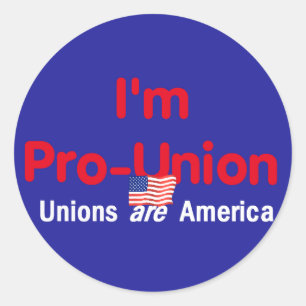 Autocollant Pro Union