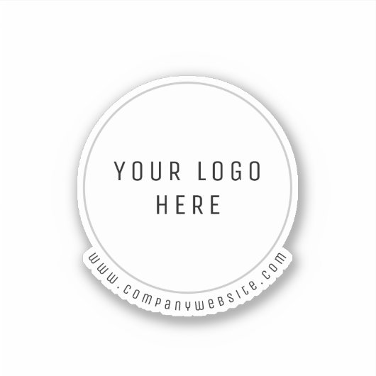 Autocollant professionnel moderne (Devant)