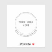 Autocollant professionnel moderne (Feuille)