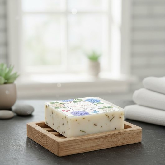 Autocollant professionnel personnalisé pour savon 