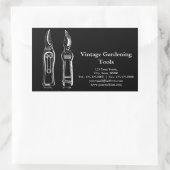 Autocollant professionnel personnalisé R B (Sac)