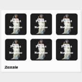 Autocollant Protéger Ton Voisin (Feuille)