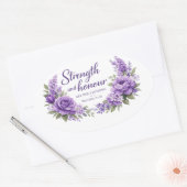 Autocollant Proverbes 31:25 (Enveloppe)
