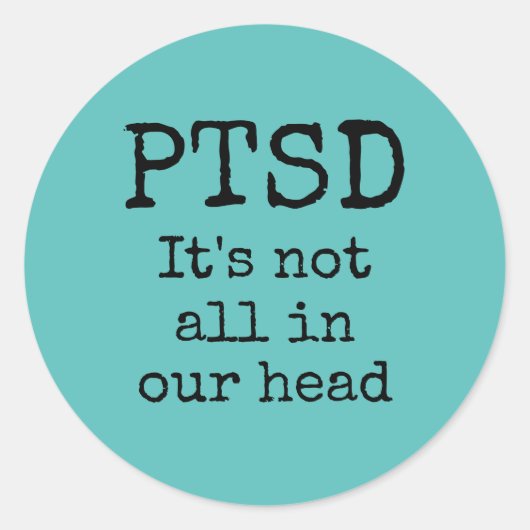 autocollant PTSD (Devant)