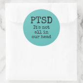 autocollant PTSD (Sac)