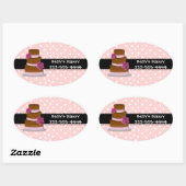 Autocollant publicitaire de boulangerie (Feuille)