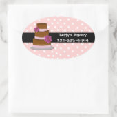 Autocollant publicitaire de boulangerie (Sac)