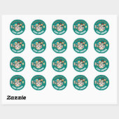 Autocollant PZ de regard lent (Feuille)