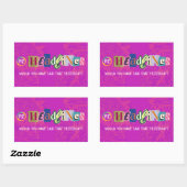 Autocollant PZ Headlines (Rectangle) (Feuille)