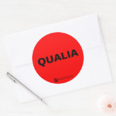 Autocollant Qualia (Enveloppe)